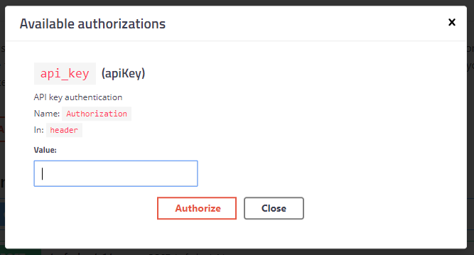 Filling in the register application form